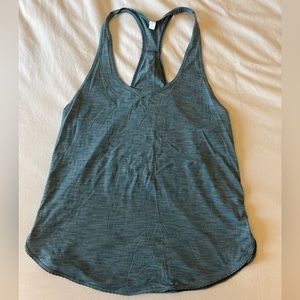 Lululemon blue racer back tank